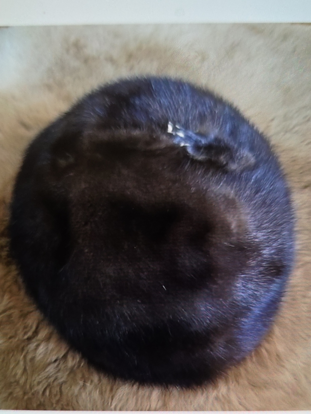 Dark Brown Fur Hat - Classic Winter Accessory